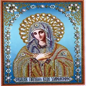 5D Diamond Paiting DIY Jesus Cross Wall Decor Religious Figures Church Utensils Rhinestone Catholic Mary Statue Ortho