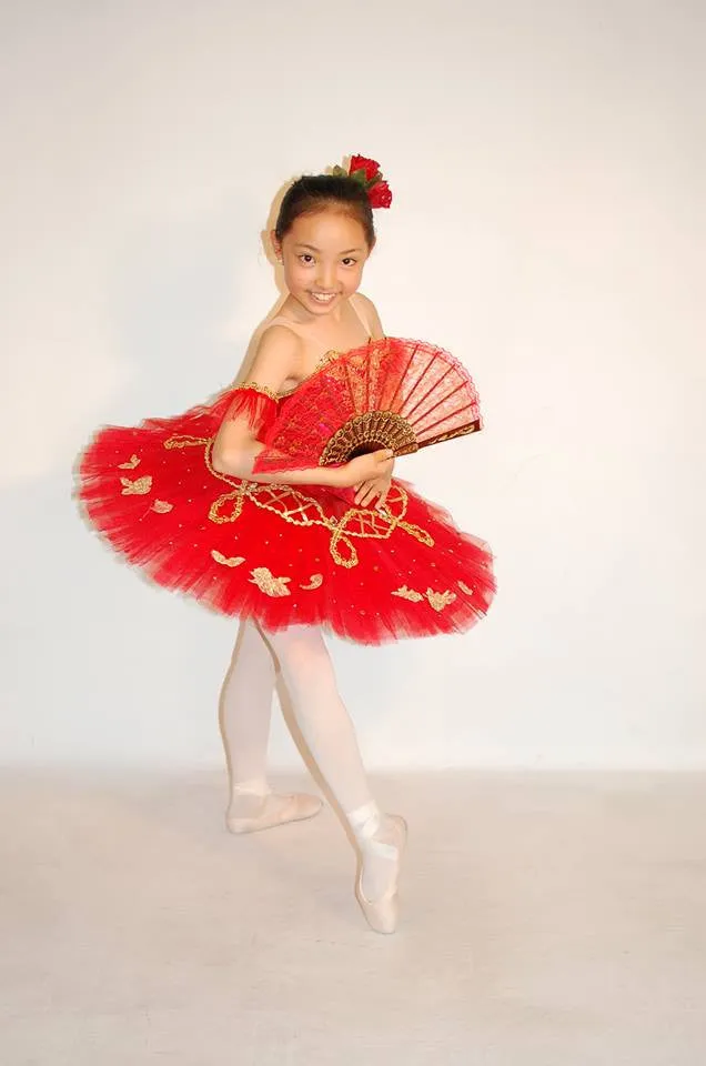 A-4, Red tutu with gold decoration
