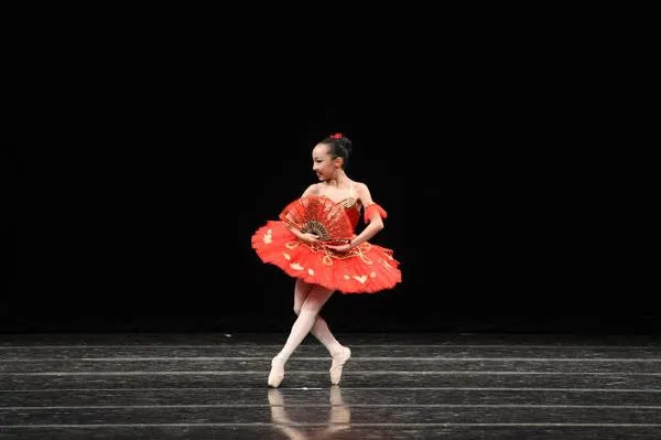 A-4, Red tutu with gold decoration