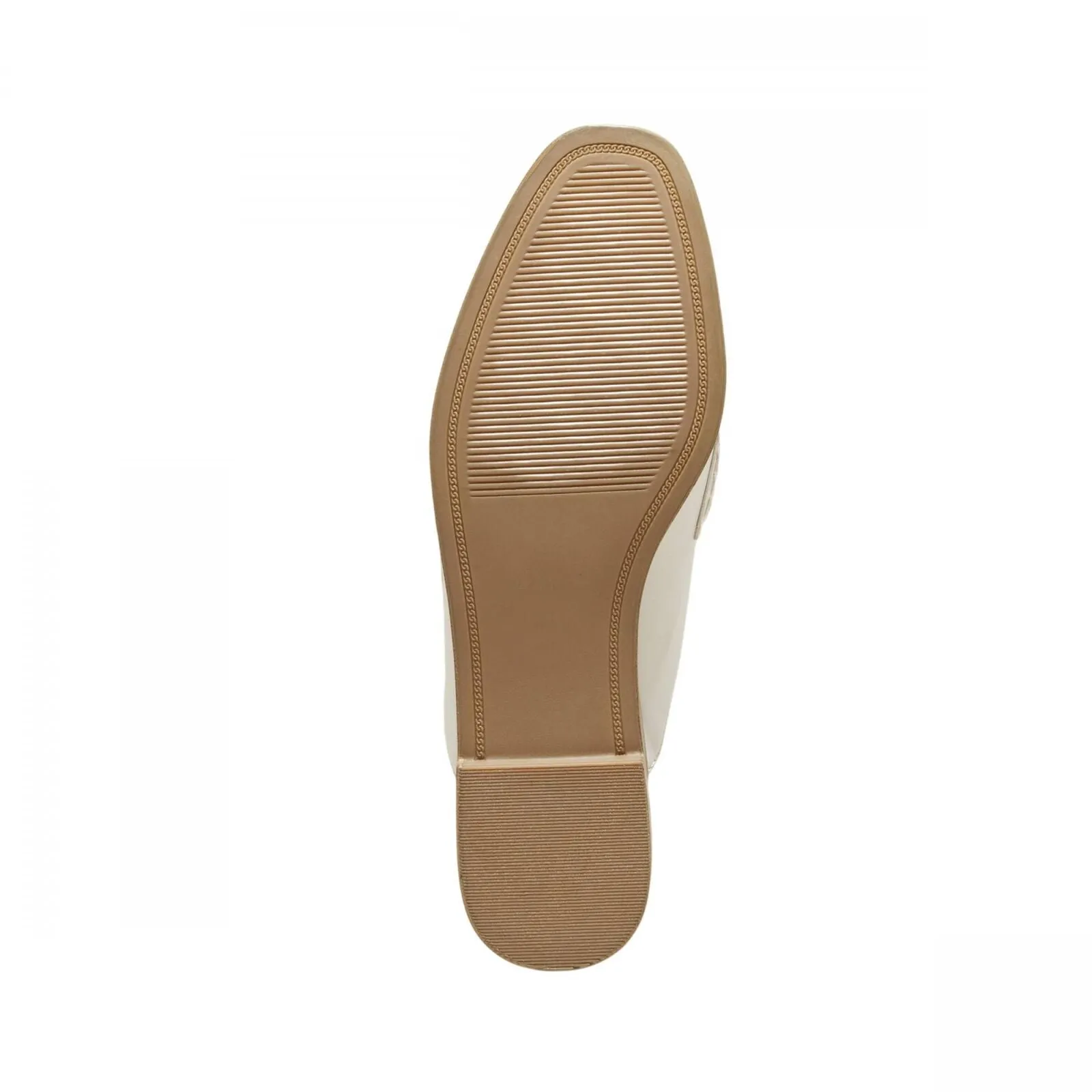 A New Day Womens Sandy Mule Flats with Memory Foam Insole Off White 8.5M