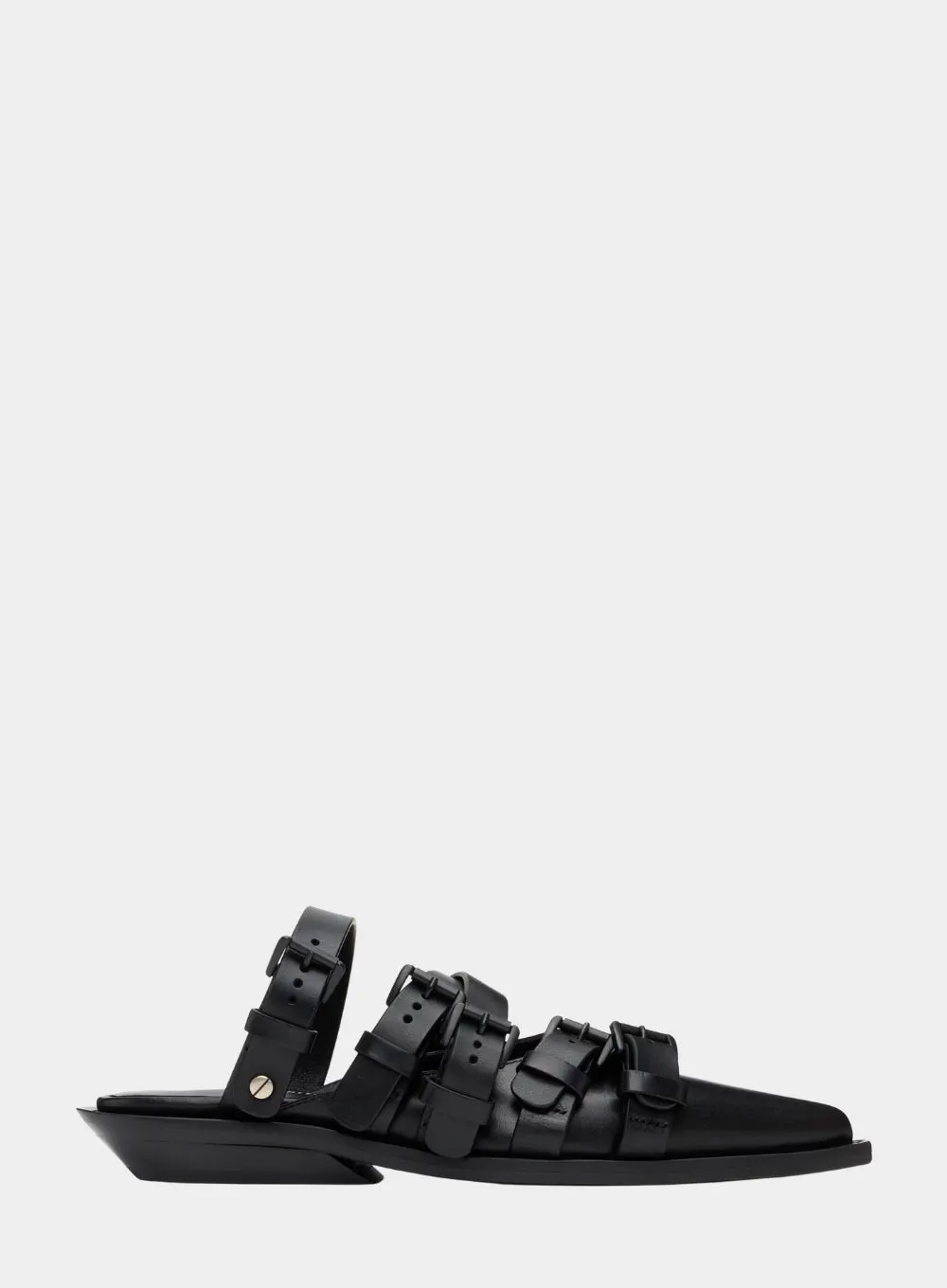 ANN DEMEULEMEESTER | Kalla Pointy Micro Heel Mule