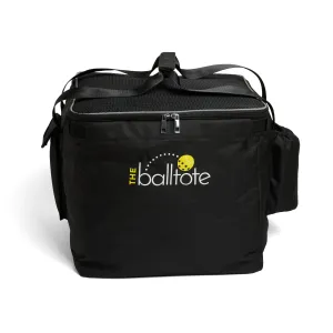 Ball Tote - Black Replacement Bag for Tennis and Pickleball Pro Teaching Cart