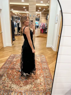 Ballet Babe Black Maxi Dress