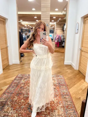 Ballet Babe Ecru Maxi Dress