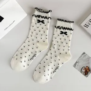 Ballet Bow Socks