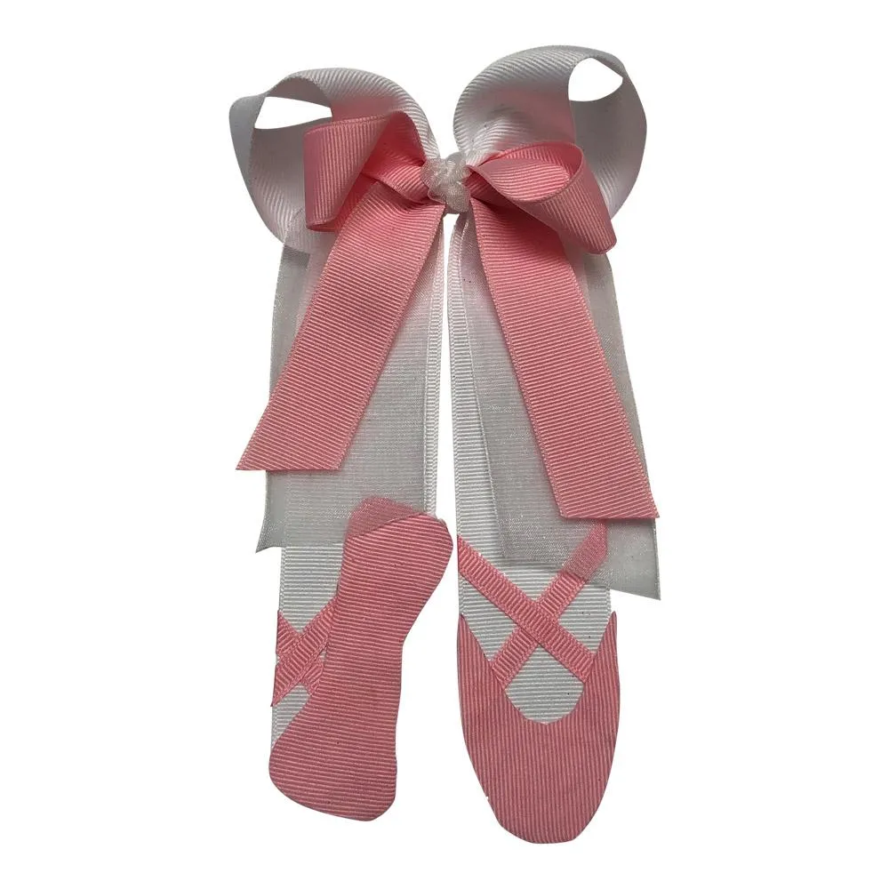 Ballet Shoes Ribbon Hair Bow