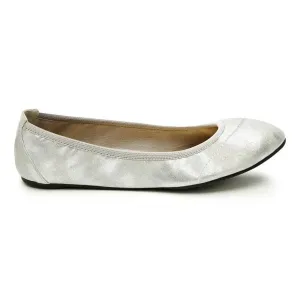 Barbican - Silver Ballet Flats