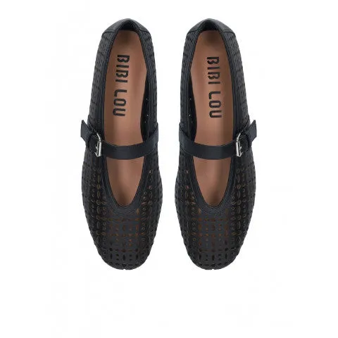 Bibi Lou Maia Ballet Flat in Black