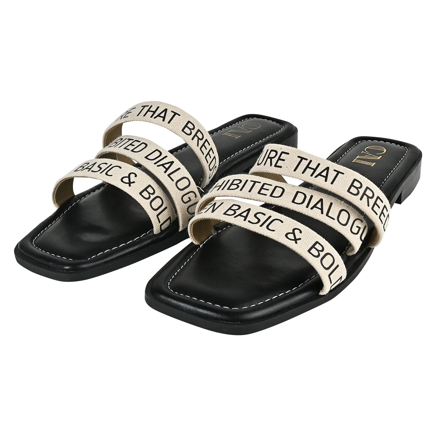 Bold & Basic - Black Flats