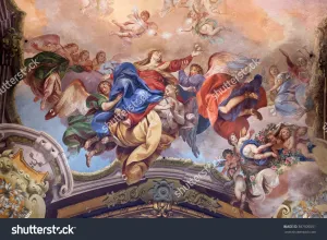Bologna Church Assumption of Mary Backdrop