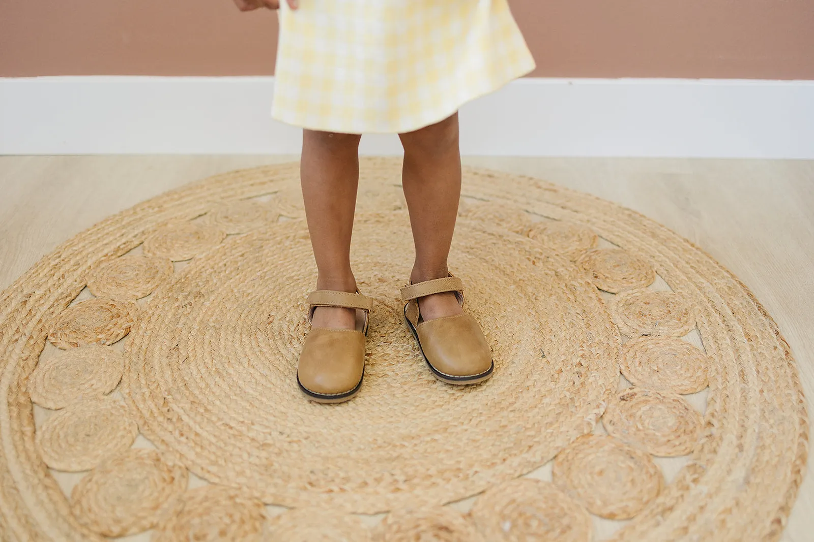 Camel - Emmie Flats - US Size 5-9 - Hard Sole