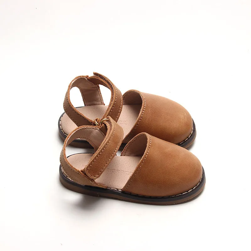 Camel - Emmie Flats - US Size 5-9 - Hard Sole