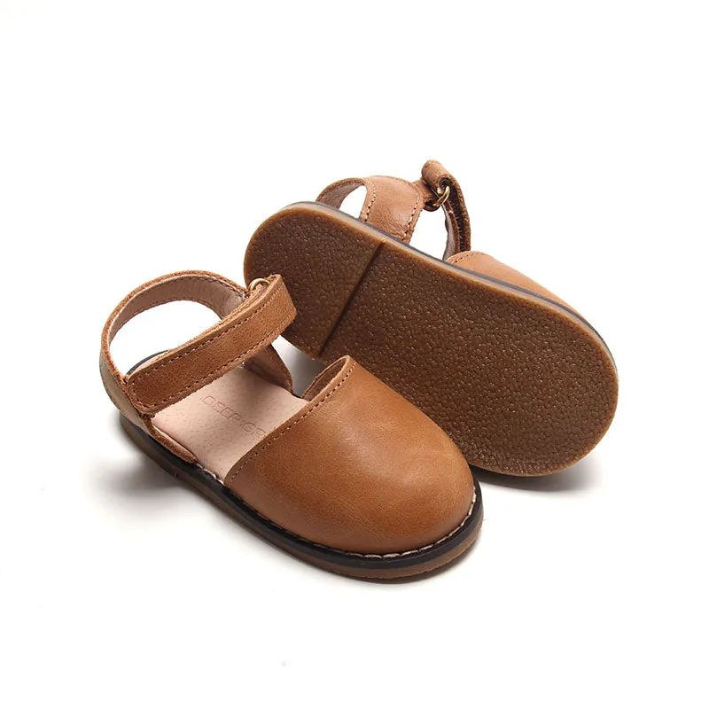 Camel - Emmie Flats - US Size 5-9 - Hard Sole