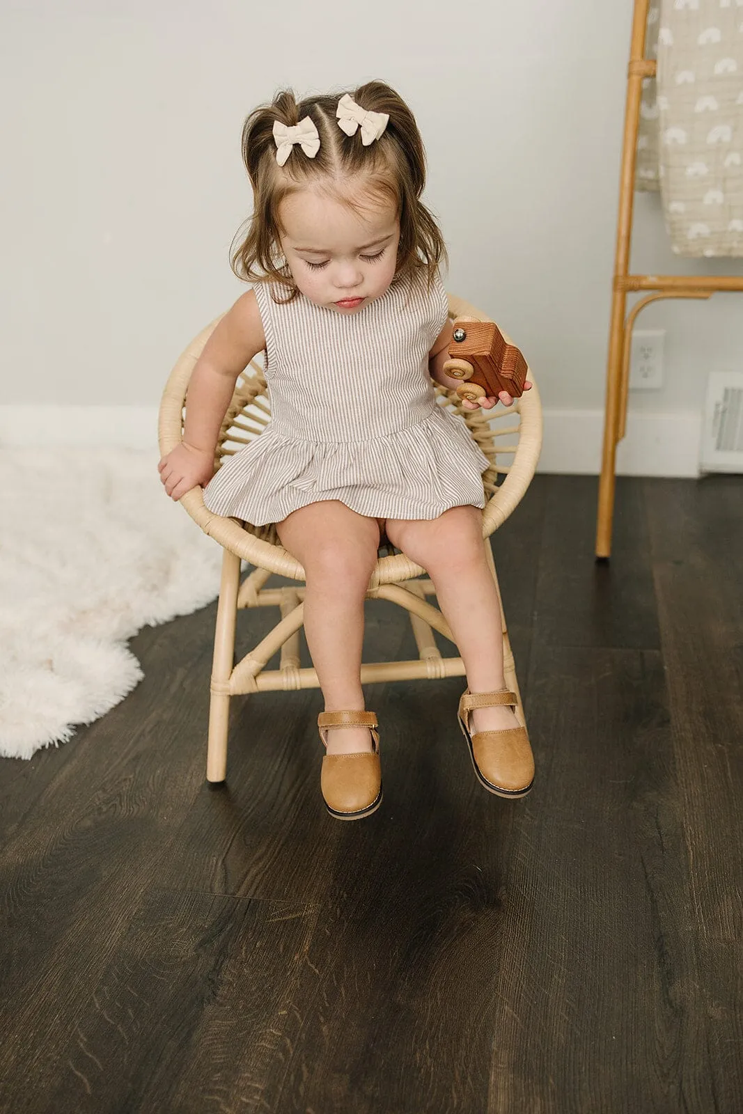 Camel - Emmie Flats - US Size 5-9 - Hard Sole
