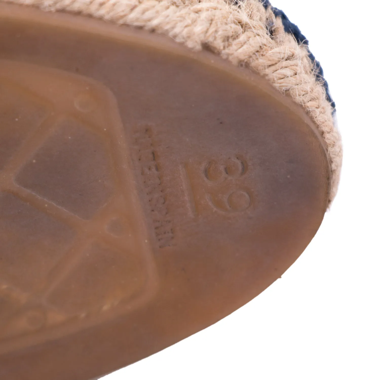 Chanel CC Canvas Espadrilles Flat