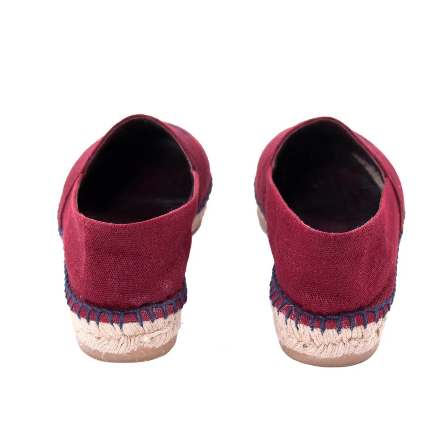 Chanel CC Canvas Espadrilles Flat