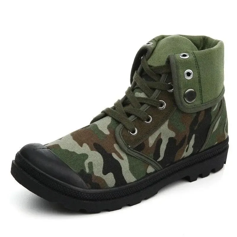 Chaussure de brousse militaire