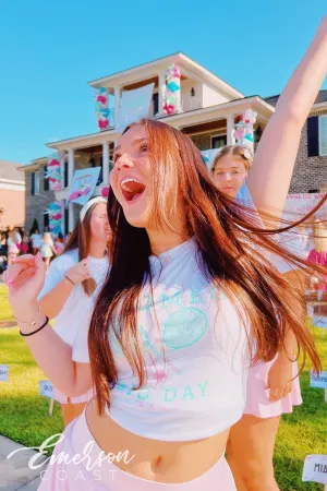 Chi Omega Country Club Bid Day Tee