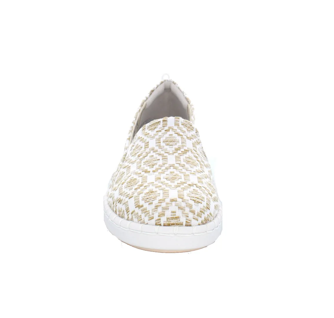 Clarks Step Glow - Nude White