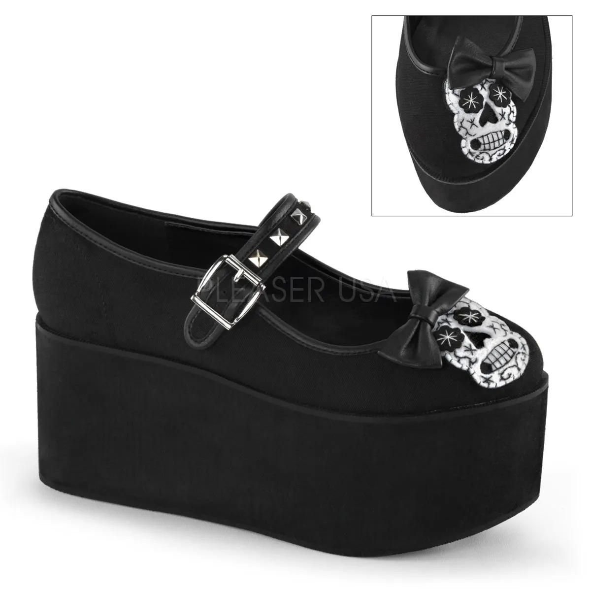 CLICK-02-3  Black Canvas