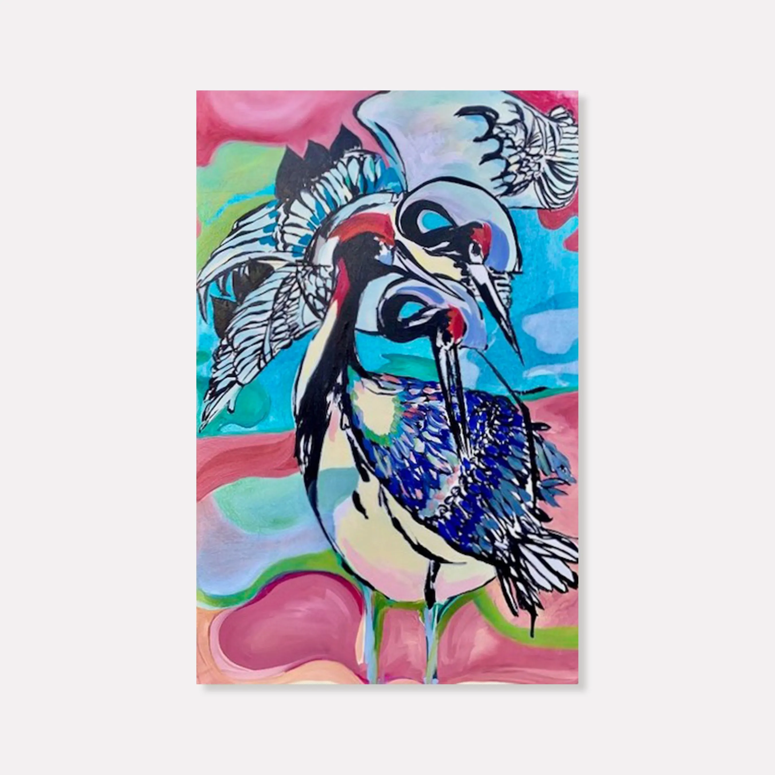 Feathered