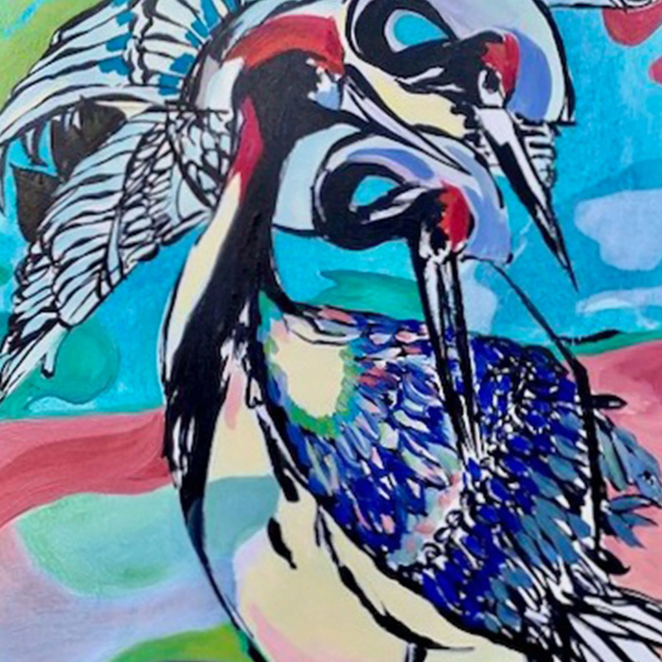 Feathered
