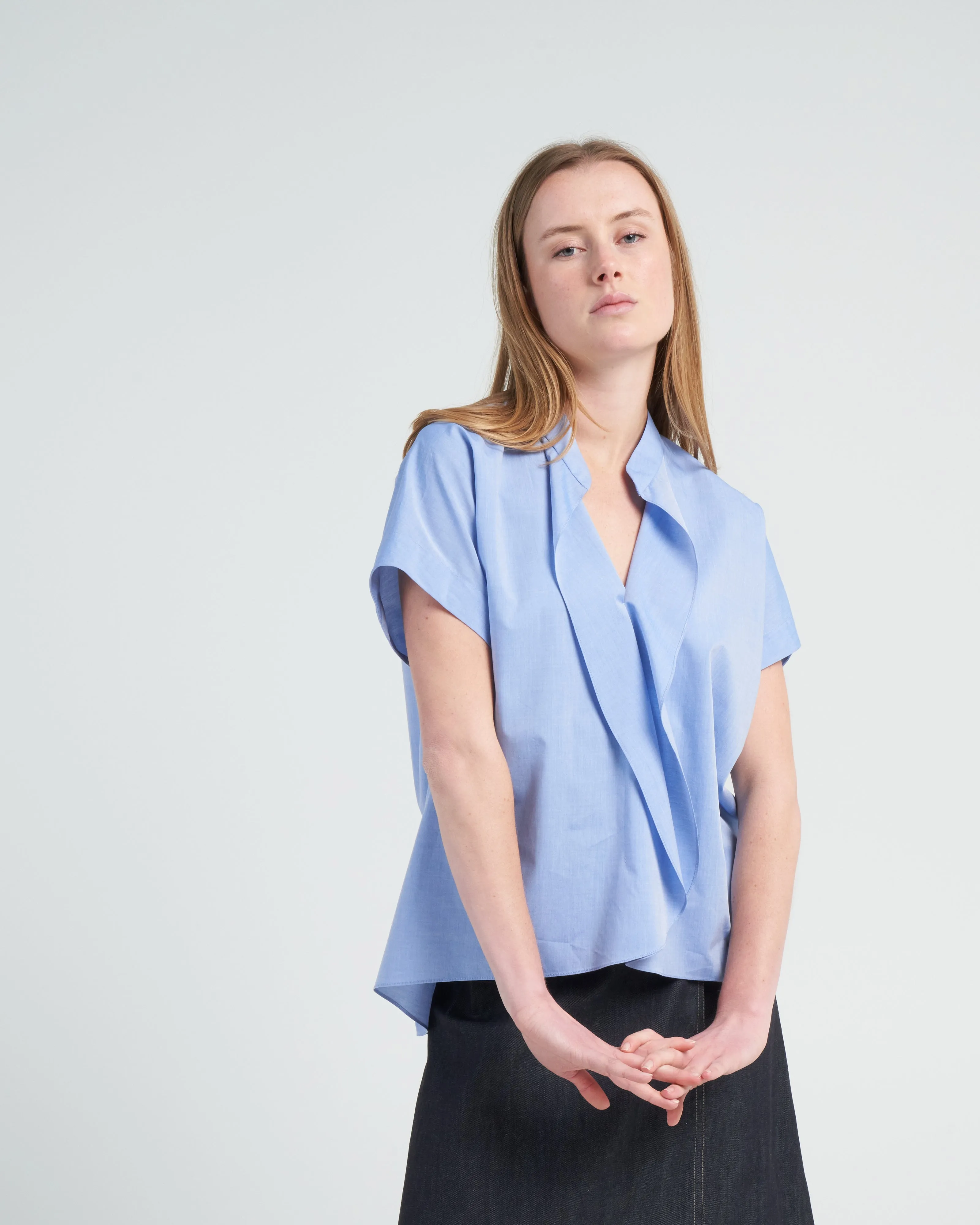 fin gaban shirt - blue