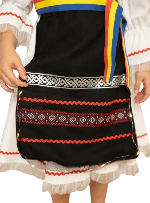 Fotă cu Luminițe   Tricolor, pentru Costum Popular, Copii