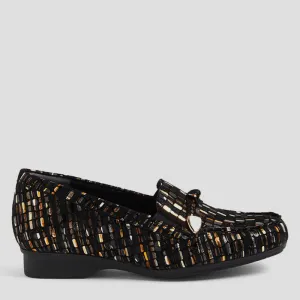 FREMCH XF - BLACK COPPER MOSAIC SUEDE LEATHER