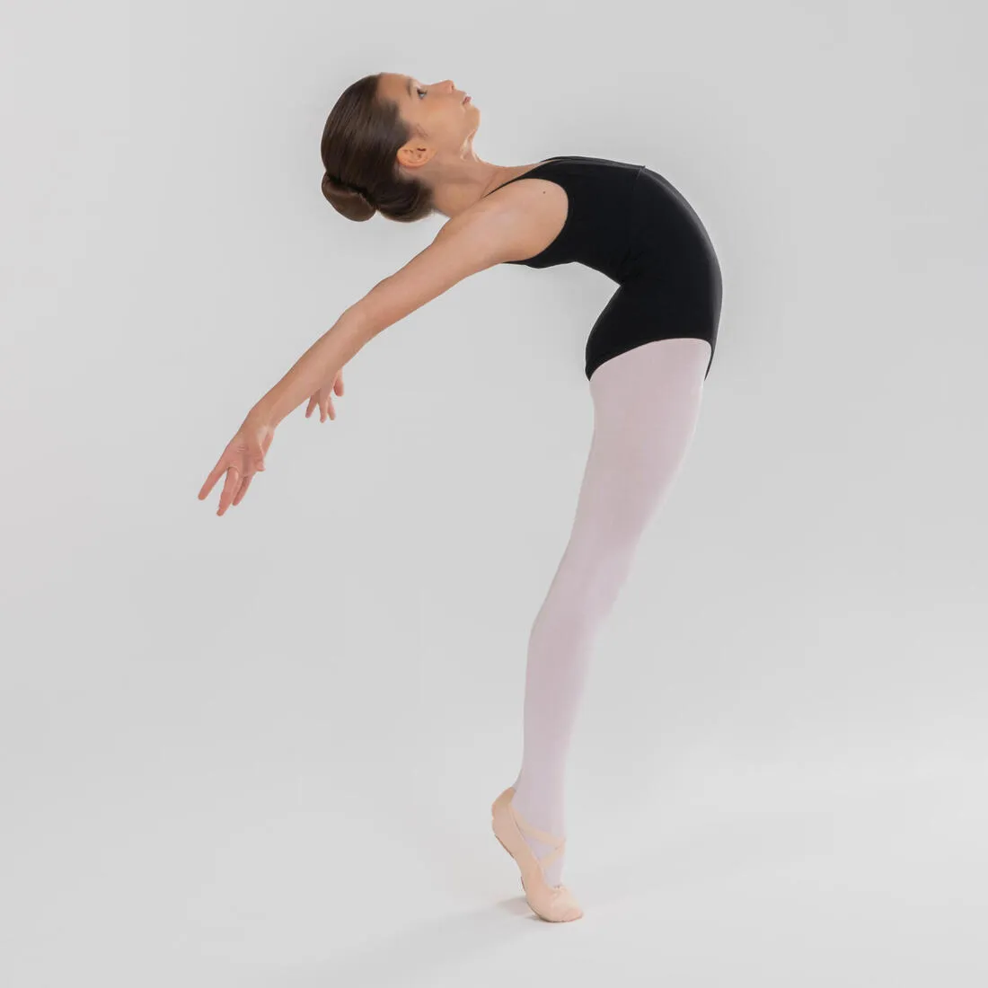 Girls' Ballet Camisole Leotard - Pale