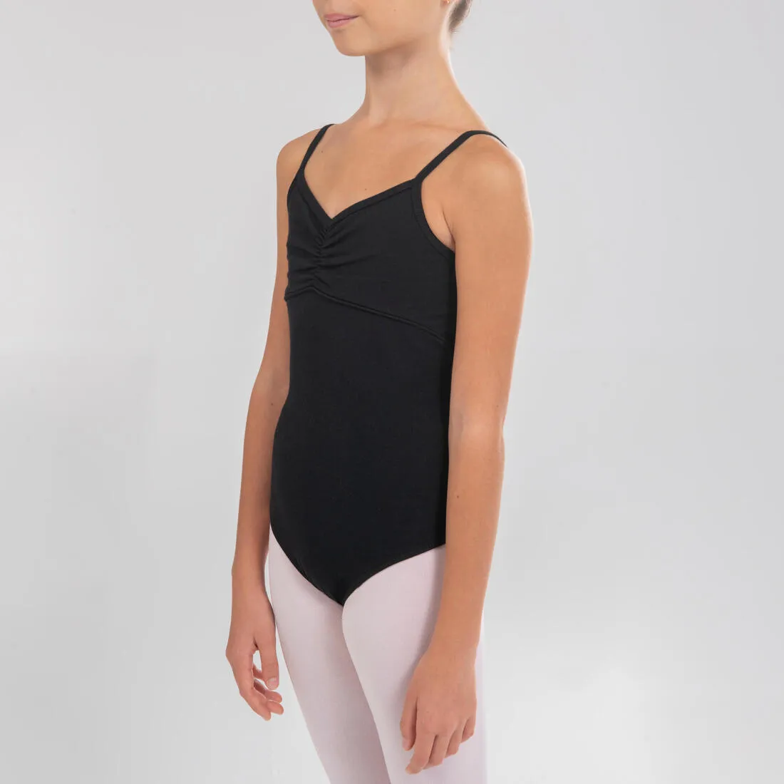 Girls' Ballet Camisole Leotard - Pale