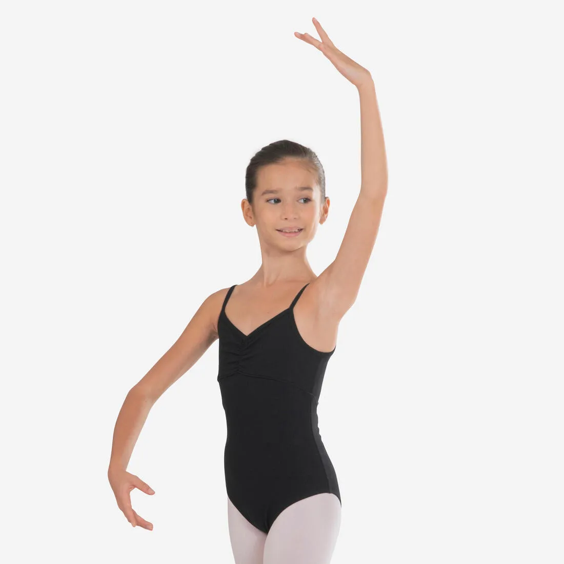 Girls' Ballet Camisole Leotard - Pale
