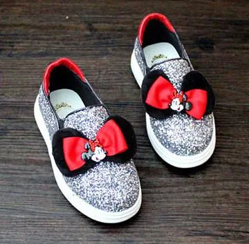 Girls Fashion Sequined Flats