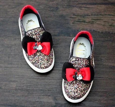 Girls Fashion Sequined Flats