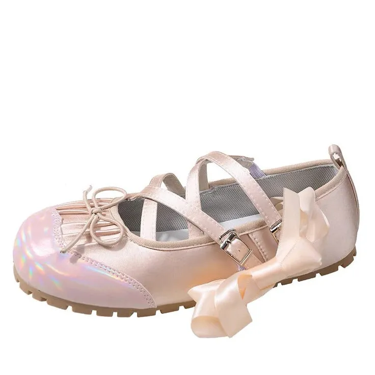 Goes Around Ballet Flats