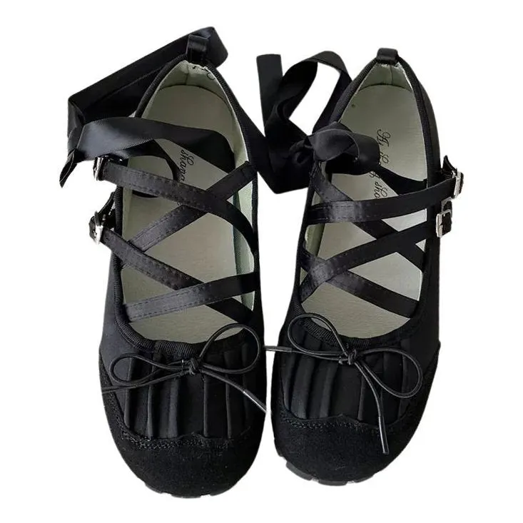 Goes Around Ballet Flats