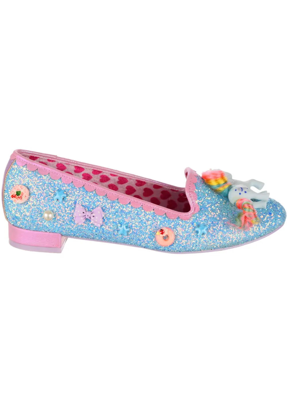 Irregular Choice x My Little Pony Playful Ponies Ballerinas Blue