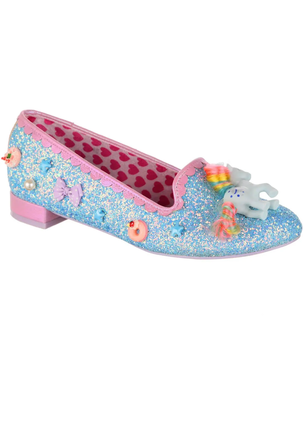 Irregular Choice x My Little Pony Playful Ponies Ballerinas Blue
