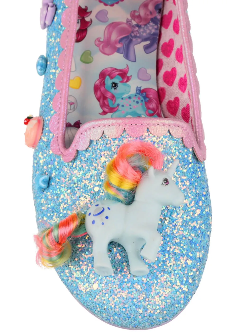 Irregular Choice x My Little Pony Playful Ponies Ballerinas Blue