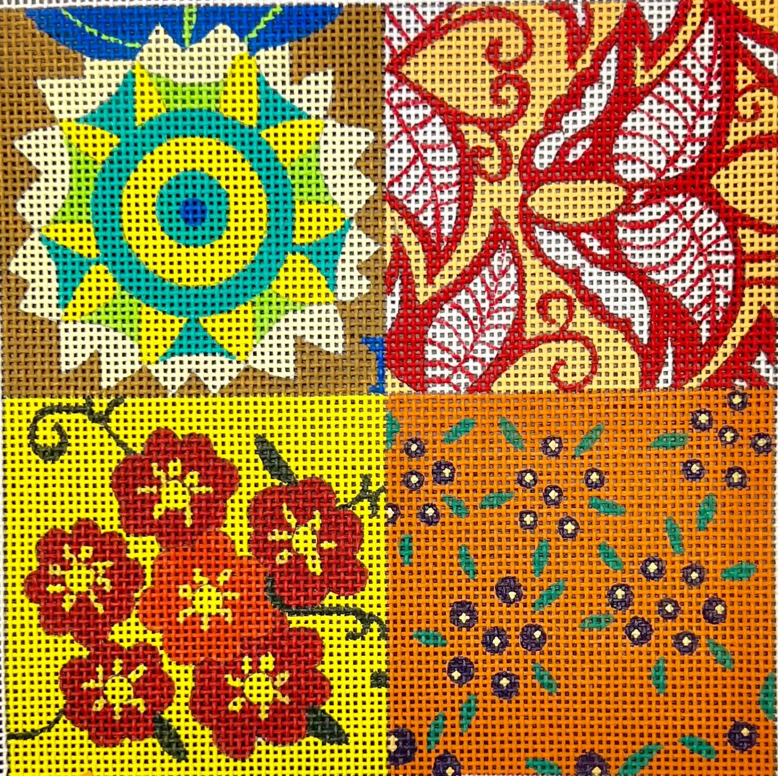 Jane Tattersfield:JTS-35 (Patchwork Square 4)