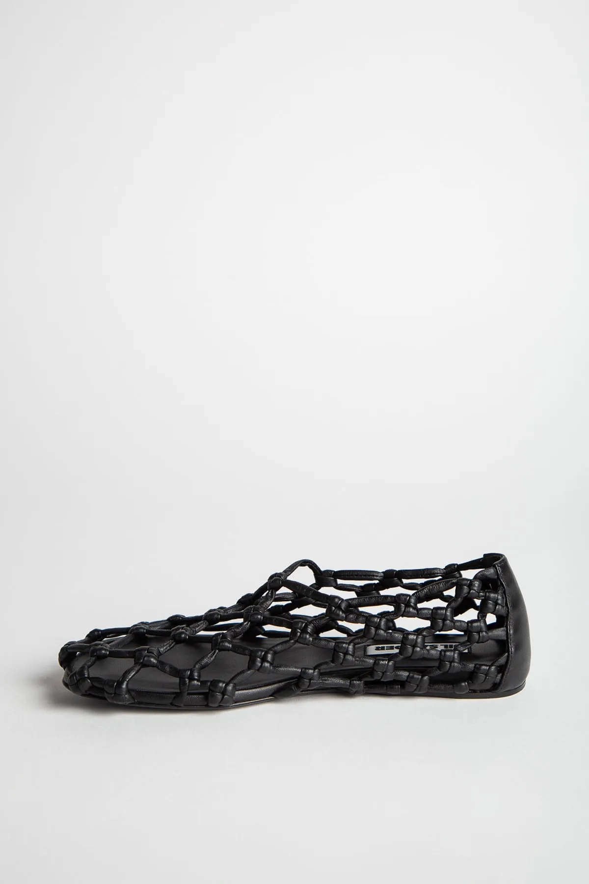 JIL SANDER | DÉCOLLETÉ BALLERINA FLATS
