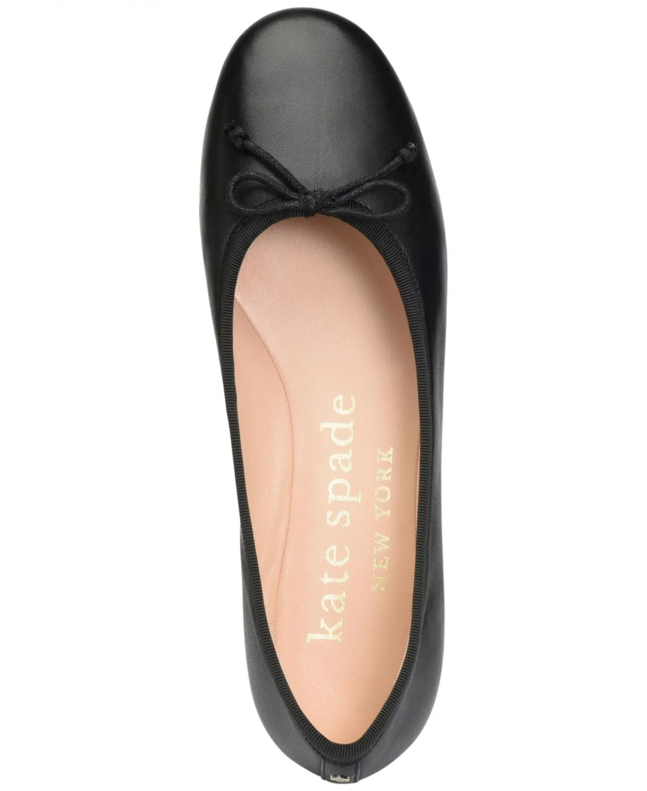 Kate Spade New York Womens Honey Ballet Flats Shoes K2805 Black 8B