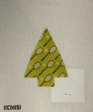 *KCD1151 Tennis Tree Ornament