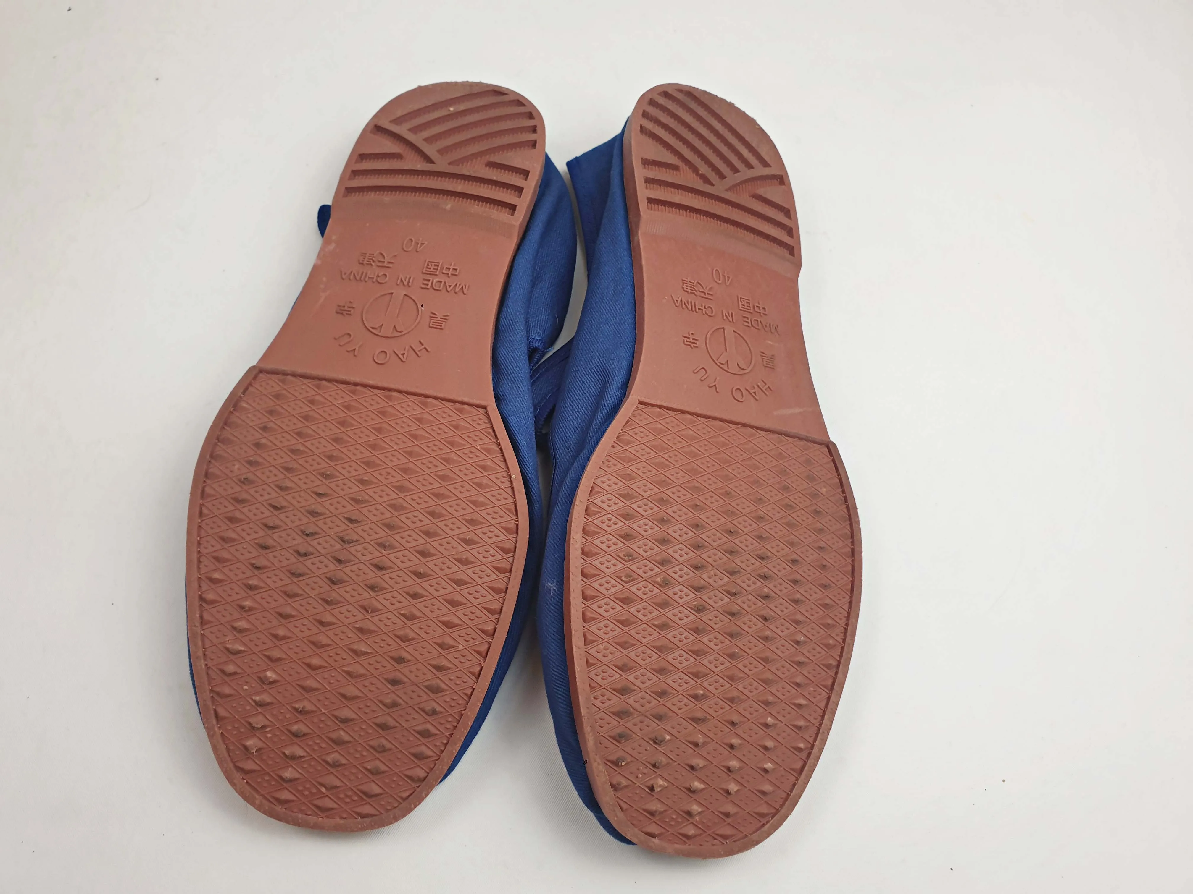 Kung Fu Mary blue Mary jane canvas shoes size 40