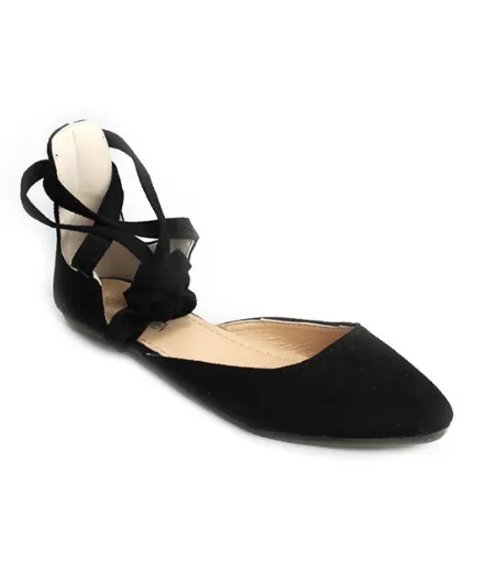 Lace Up Ballet Flat