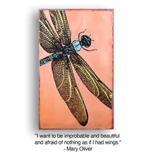 Llew - Spiritiles - Glass Over Copper - 'Ascent' #155