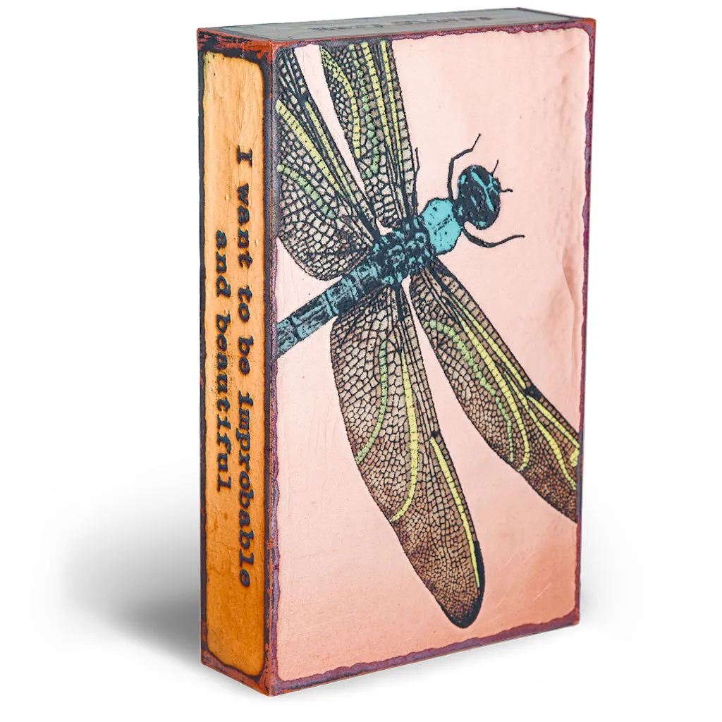 Llew - Spiritiles - Glass Over Copper - 'Ascent' #155