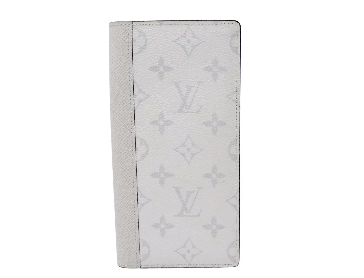 Louis Vuitton Grey Brazza Monogram Canvas Leather Wallet