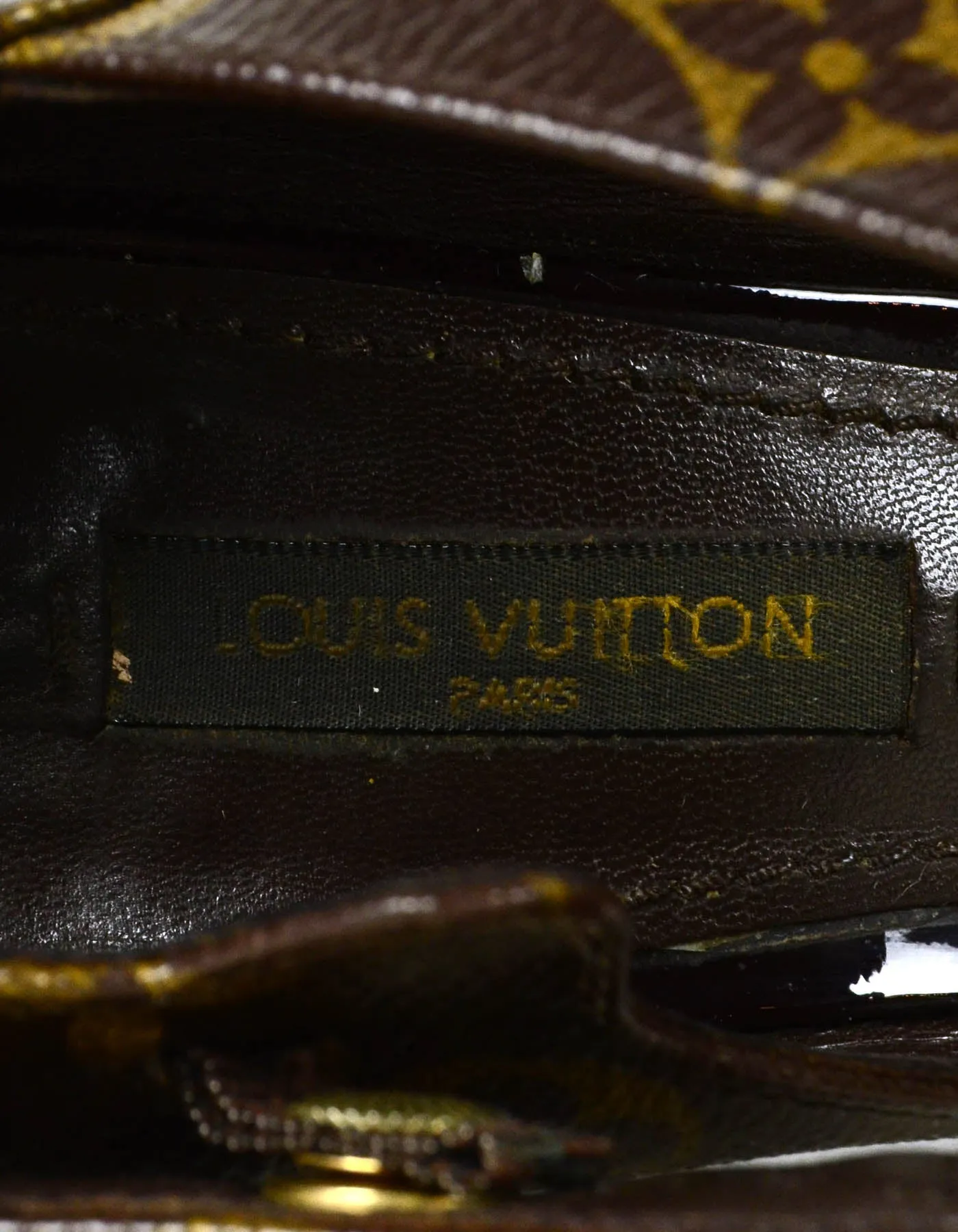 Louis Vuitton Monogram Canvas Ritual Mary Jane Pumps sz 34.5