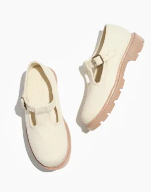 Lug Sole Mary Jane - Natural